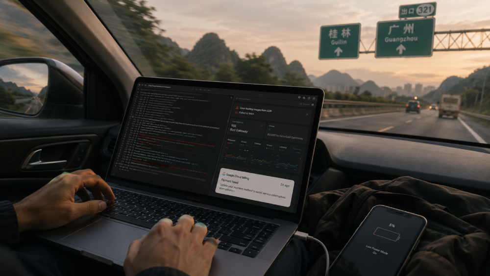 System Goes Down Somewhere Between Guilin and Guangzhou article image